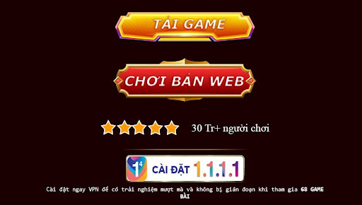 Tải app 68 Game Bài ngay để trải nghiệm chơi game đẳng cấp